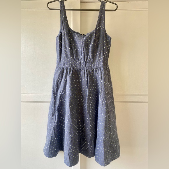 Marc by Marc Jacobs Chambray Polka Dot Dress, sz 4 - Picture 7 of 7